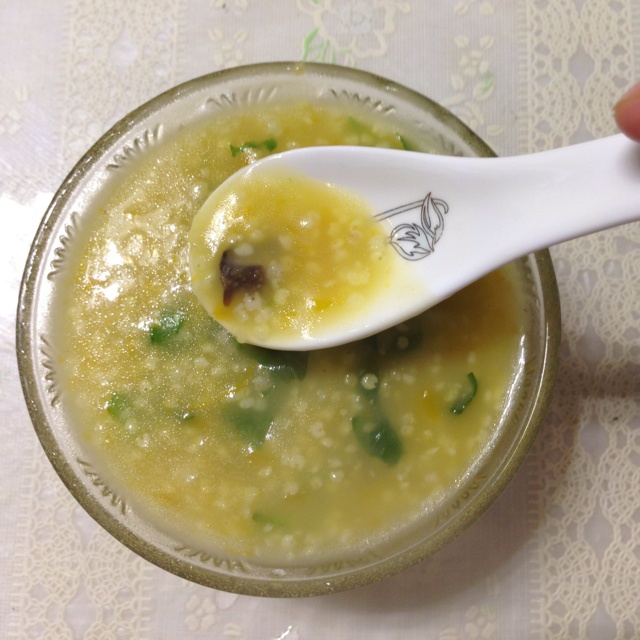 营养可口的——小米海参粥