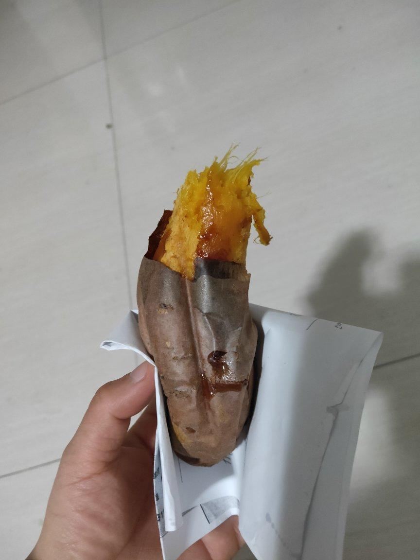 【烤箱版烤红薯】