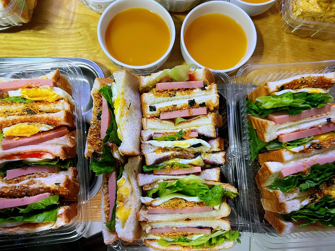 简单好吃的三明治快餐