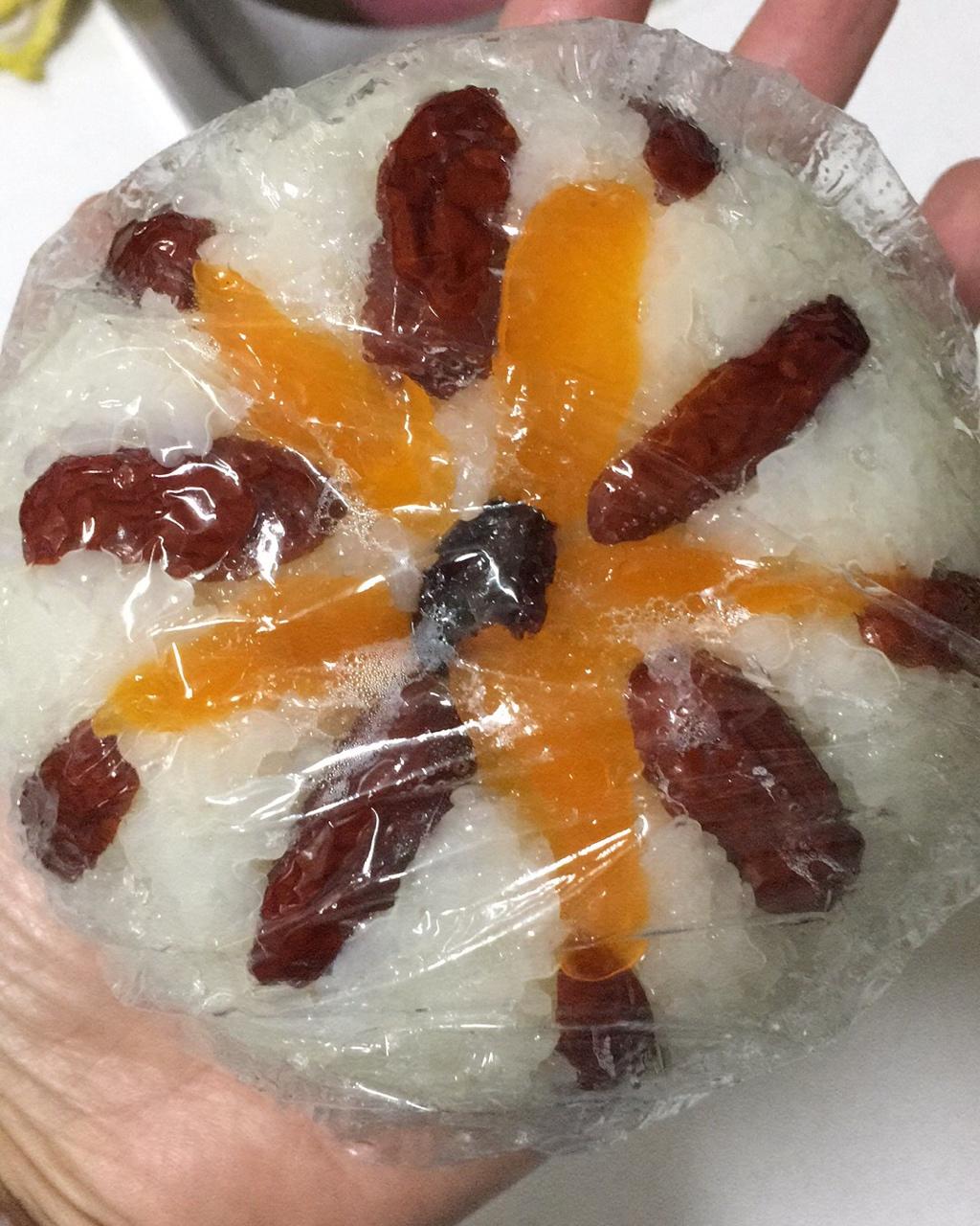 【猪油夹沙八宝饭】古法蒸糯米