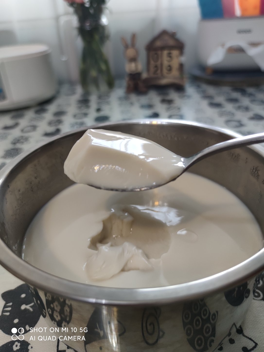 容易成功版的破壁机黑豆豆浆酸奶