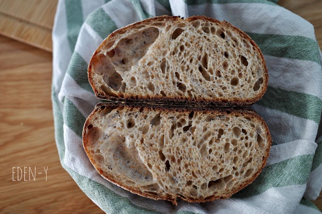 视频教程 天然酵种欧包 基础配方＆制作流程