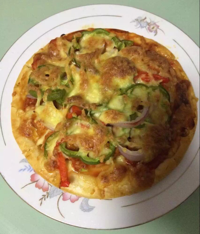 培根火腿披萨