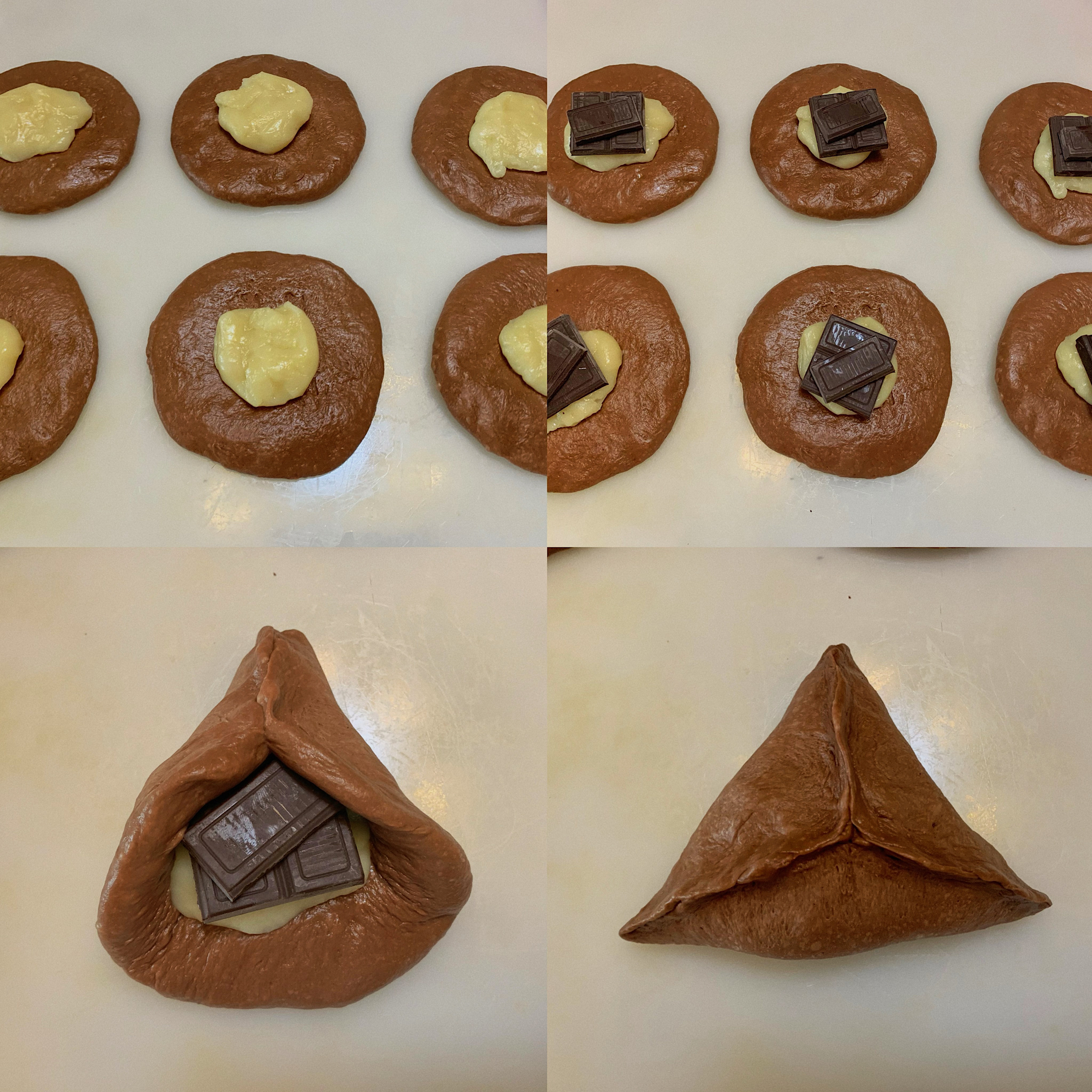 巧克力麻薯软欧的做法 步骤5