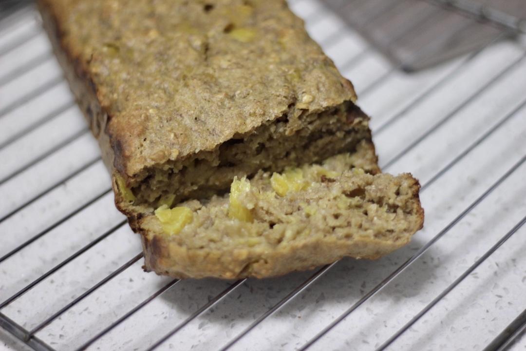 菠萝香蕉快手面包丨健康·烘焙