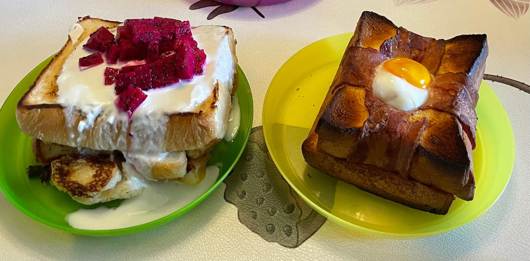 牛奶爆浆吐司🍞