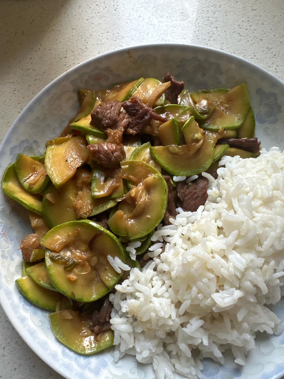 瘦身减脂干净饮食-西葫芦牛肉