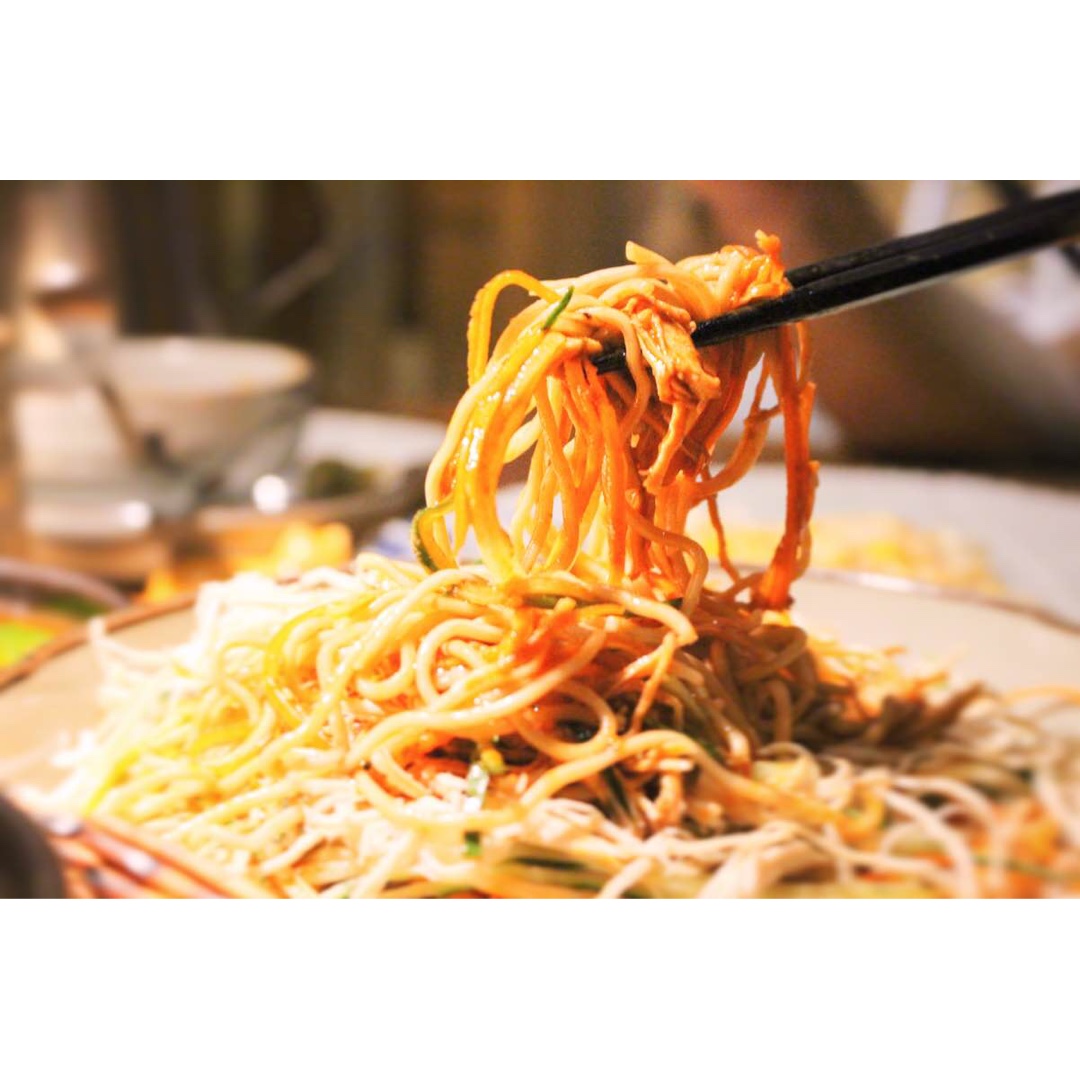鸡丝凉面