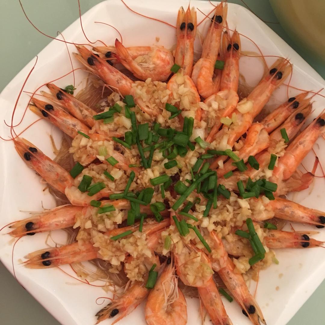 蒜蓉粉丝蒸大虾