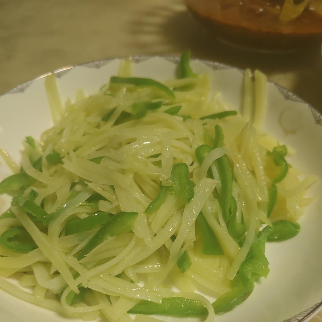 青椒土豆丝
