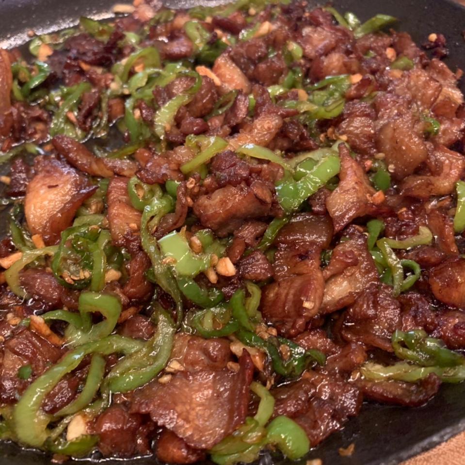 农家小炒肉【记忆中勾魂的油汤】