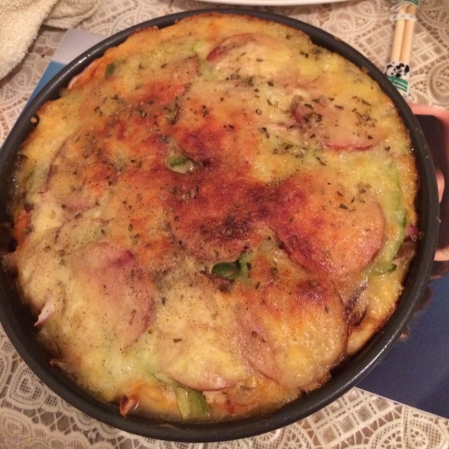 夏威夷pizza（附饼底冷冻法）