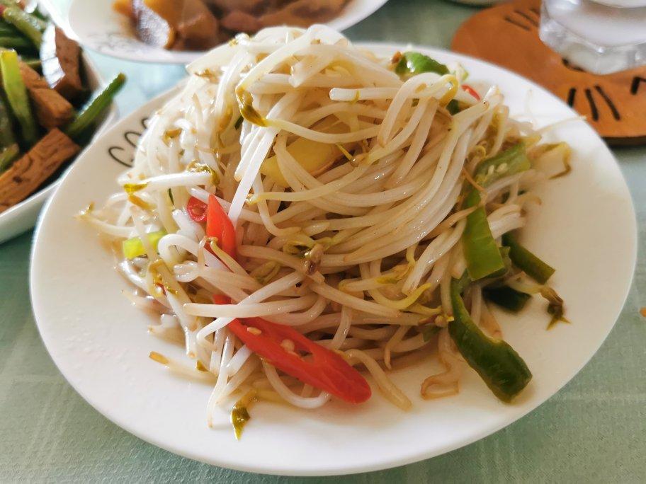 酸爽的醋溜豆芽
