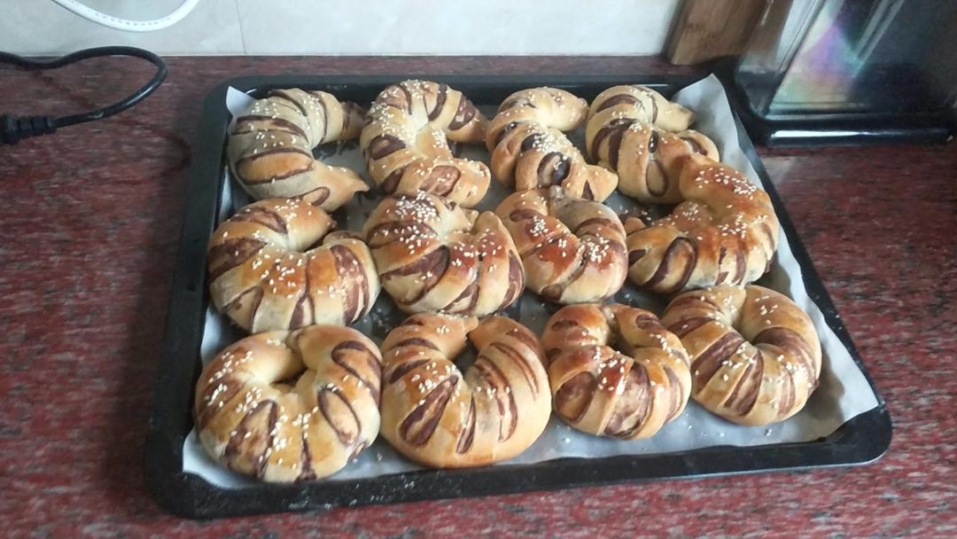 超详细的豆沙面包🍞