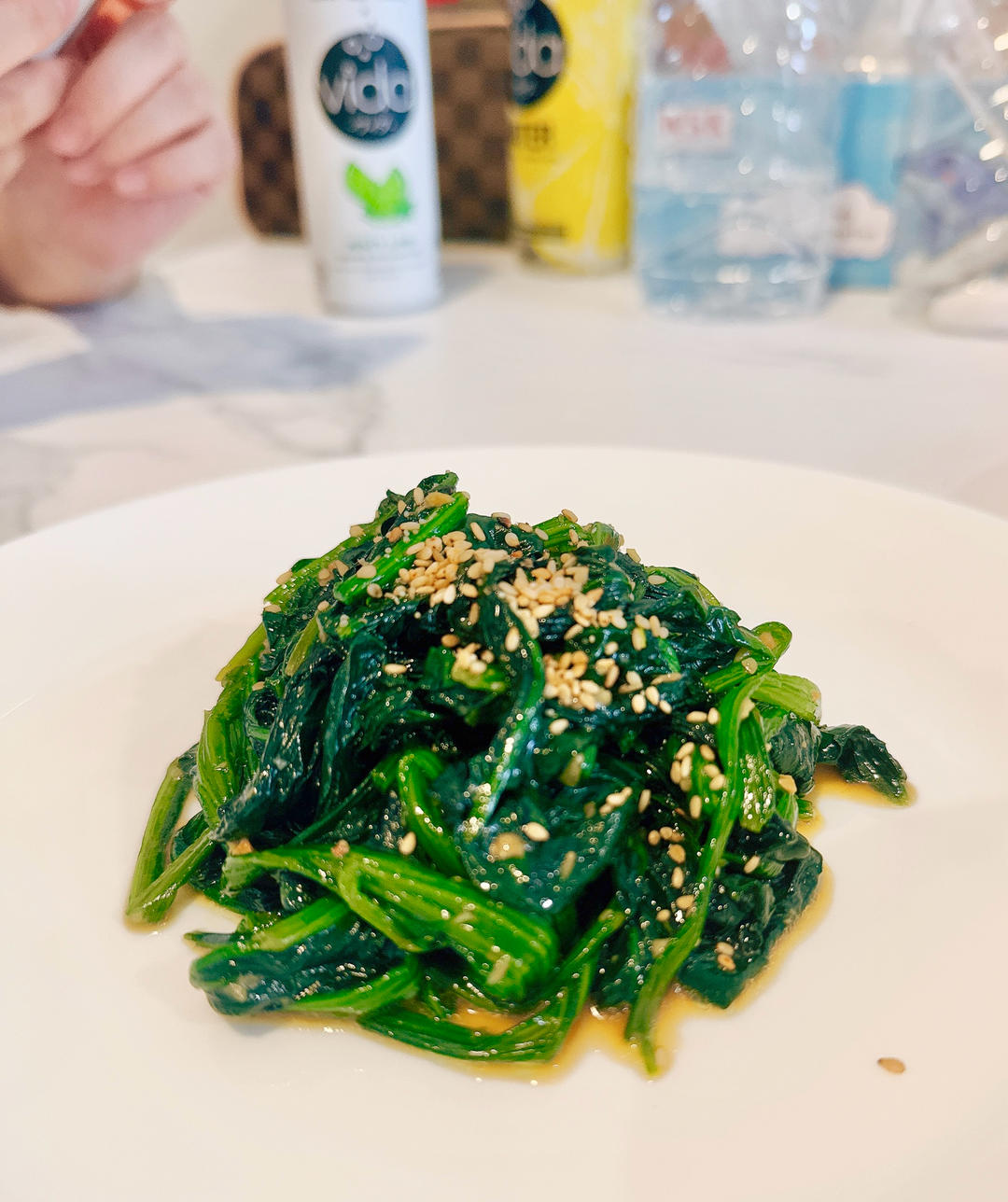 清炒菠菜
