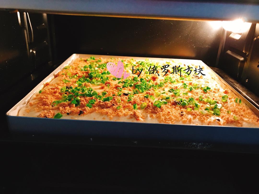 香葱肉松蛋糕
