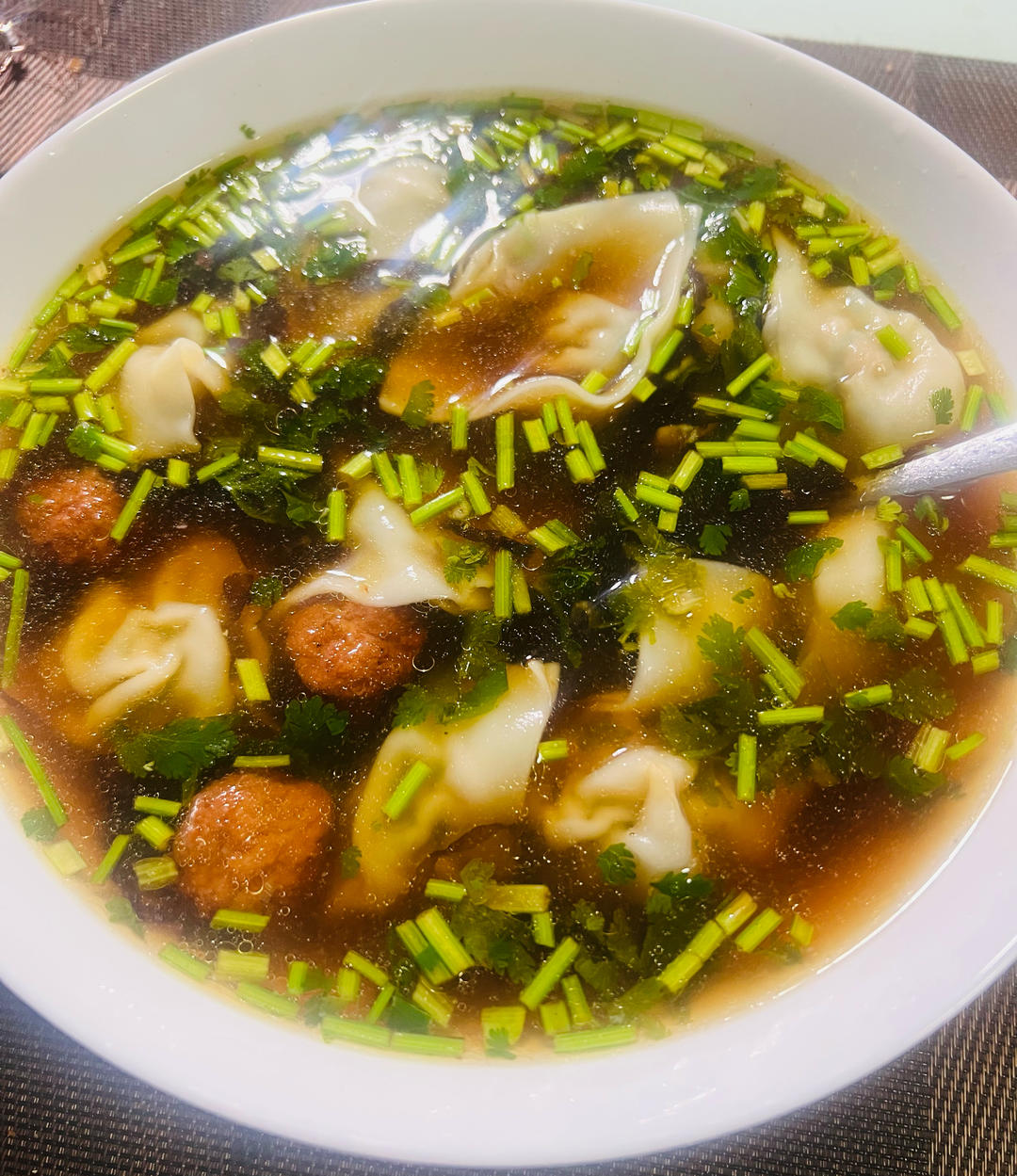 超简单韭菜虾仁馄饨