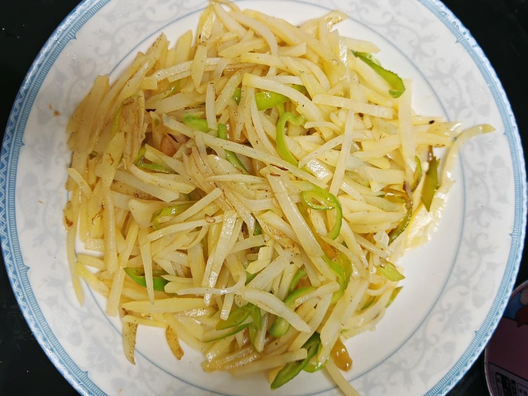 青椒土豆丝