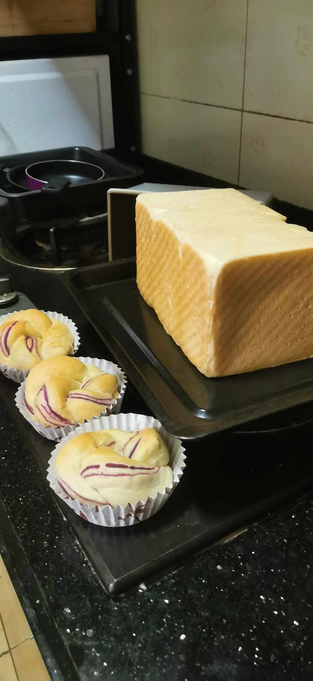 夺命软吐司(๑´ڡ`๑)超软拉丝极速方便的一次发酵吐司