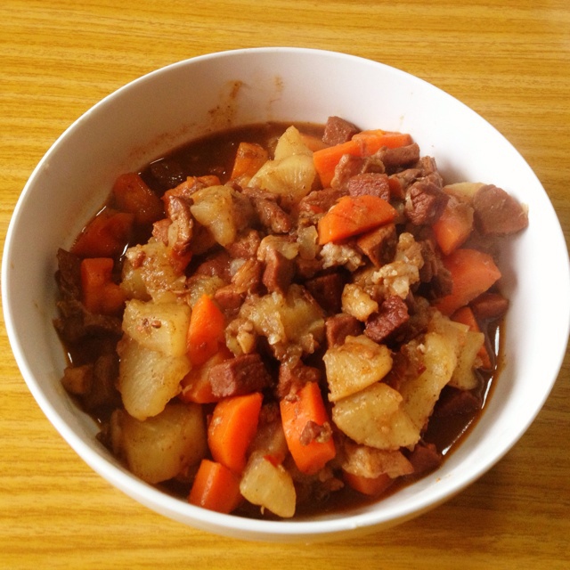 红焖羊肉山药