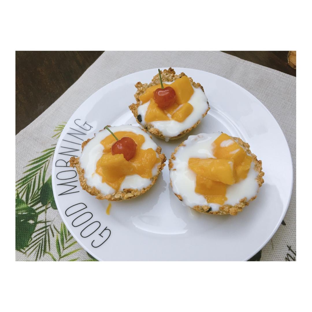 早餐燕麦杯 — 可以吃掉的杯子