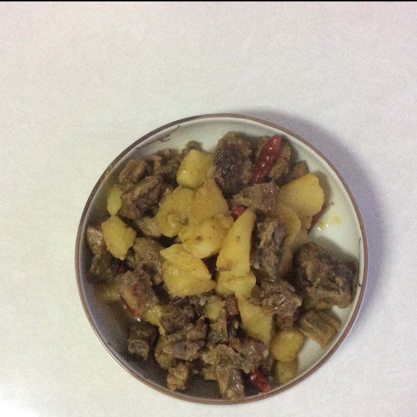 红烧排骨土豆