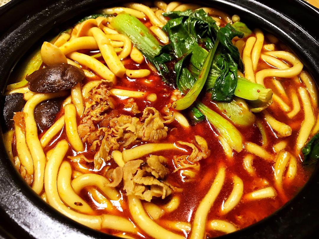 酸辣肥牛土豆粉的做法