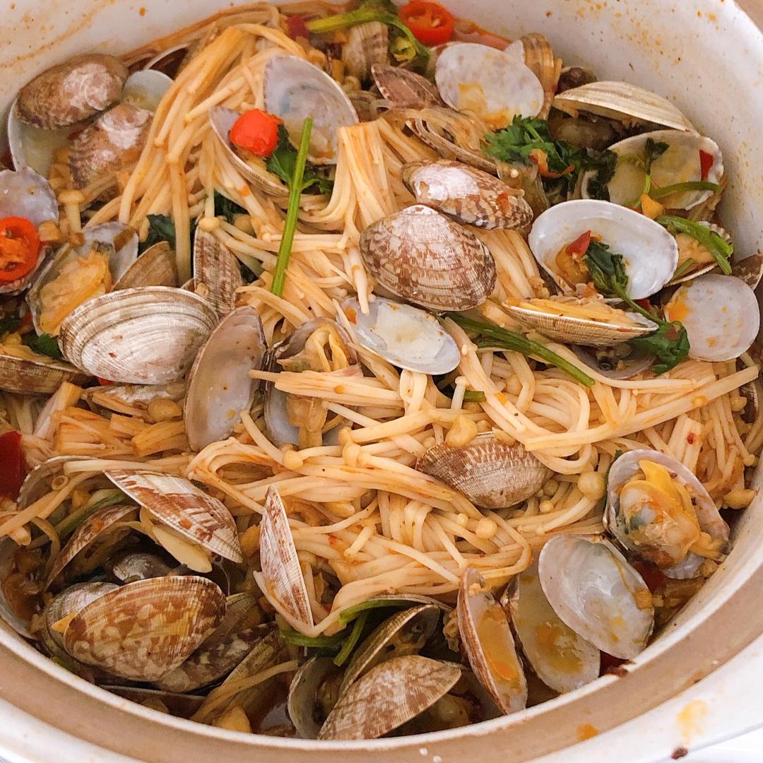 ㊙️自制花甲粉丝煲比外卖还好吃