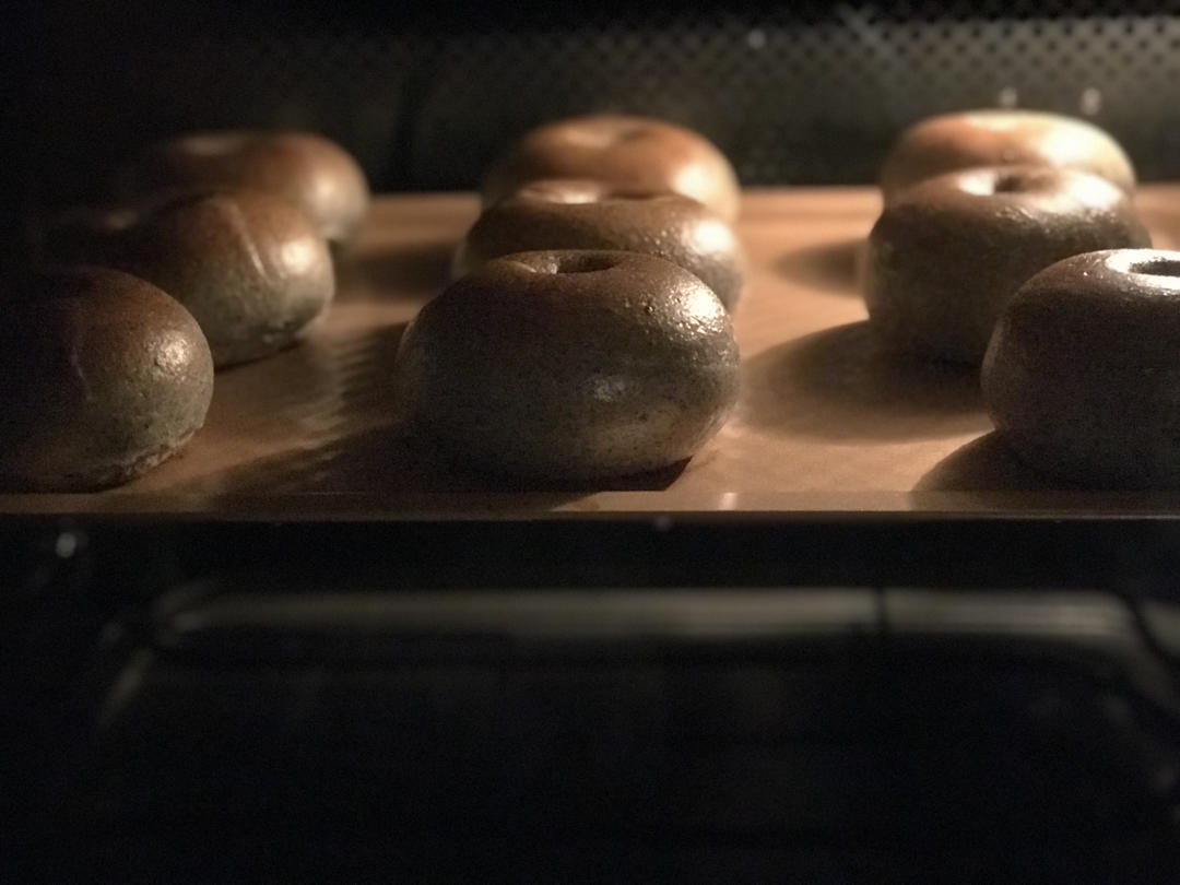原味贝果🥯/黑芝麻贝果🥯