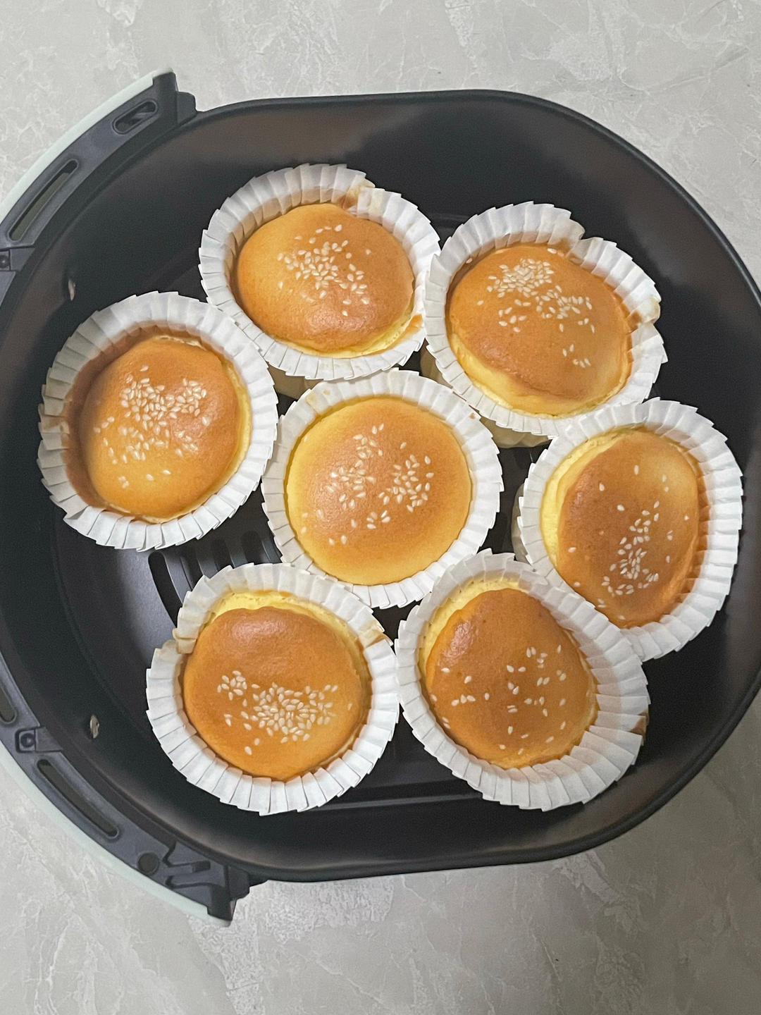 纸杯蛋糕(空气炸锅版)