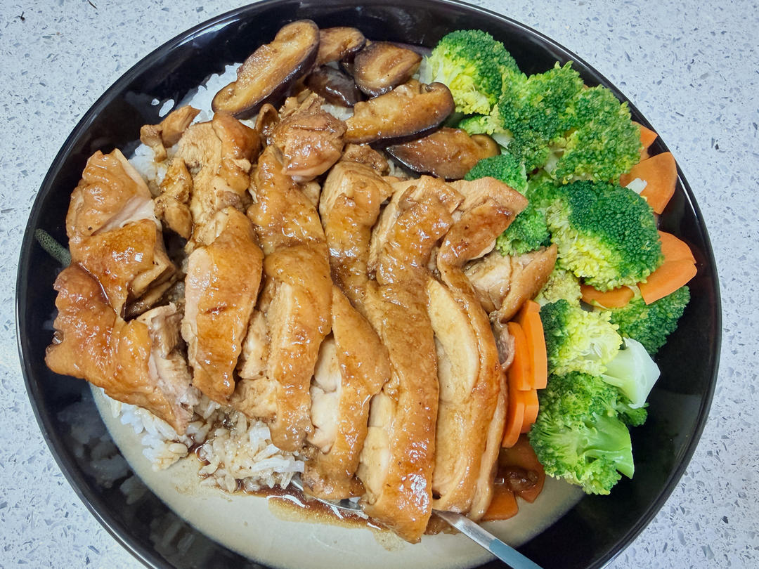 照烧鸡腿饭