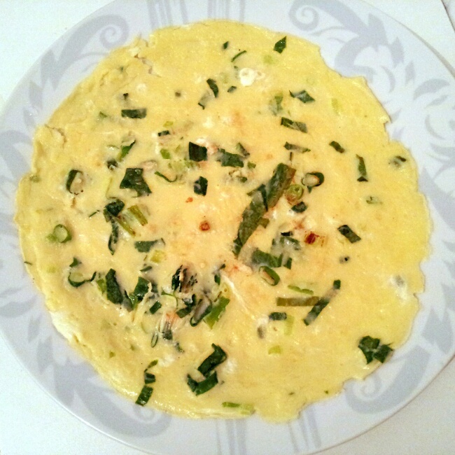 葱花鸡蛋饼