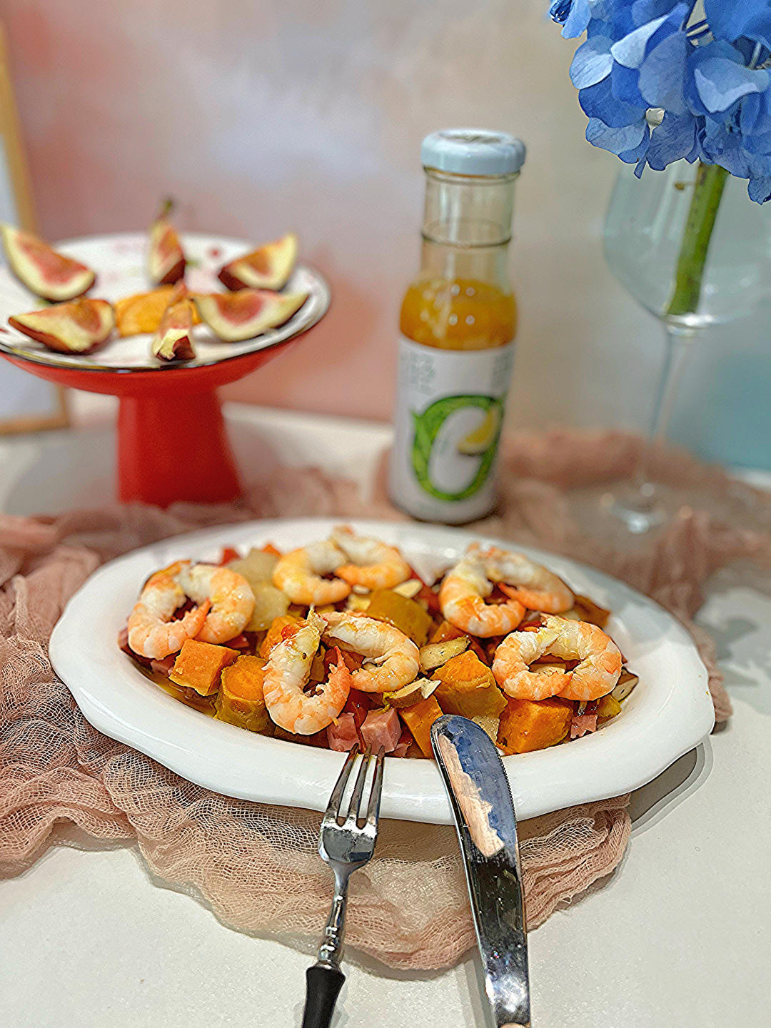 奇亚籽三文鱼沙拉