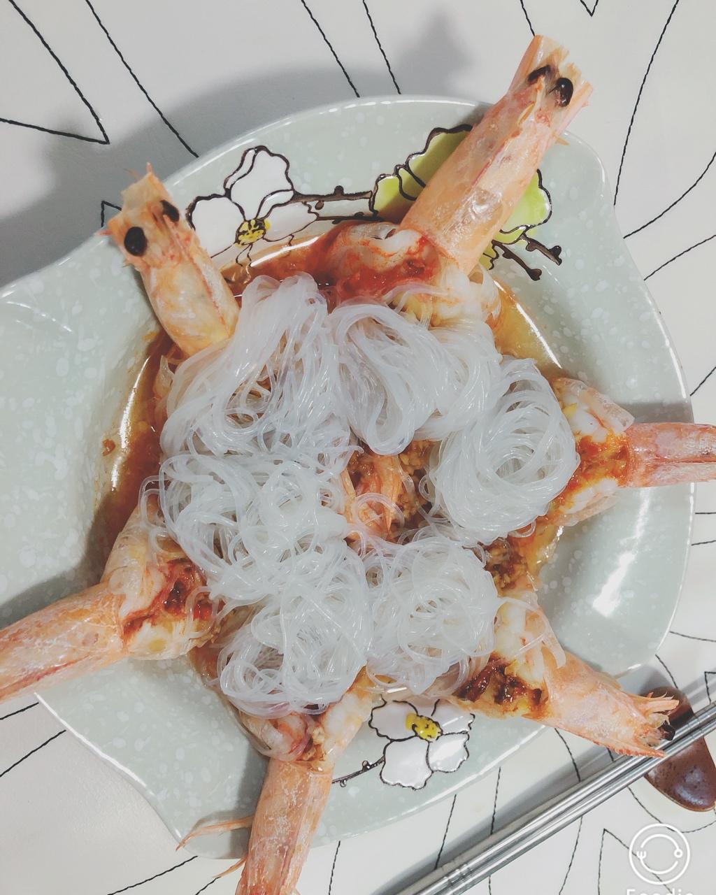 蒜蓉粉丝蒸虾