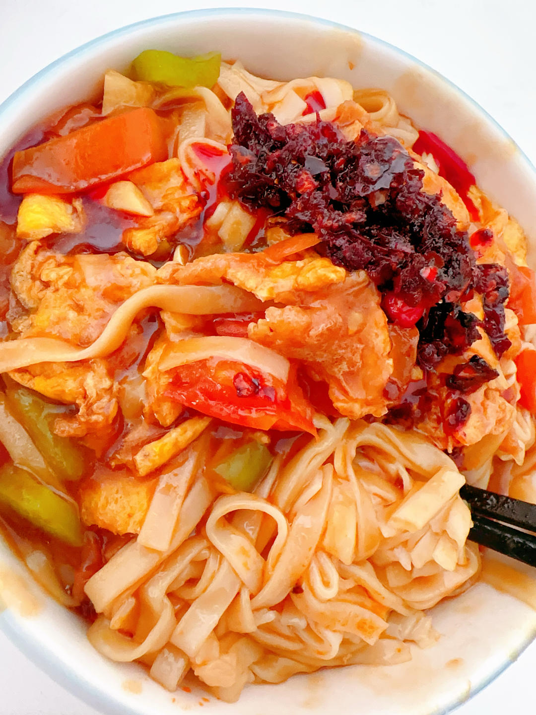 番茄鸡蛋打卤面