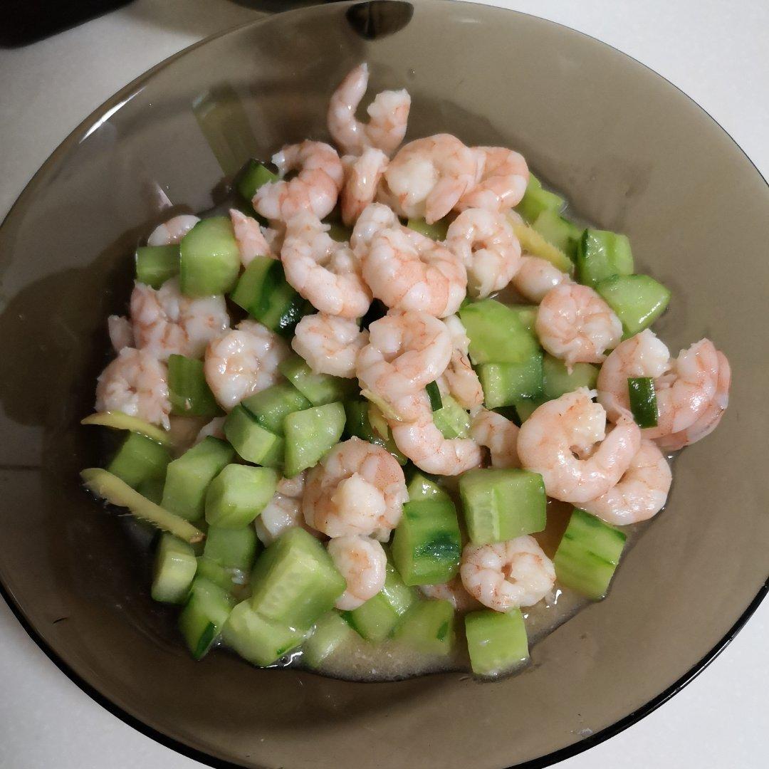 黄瓜炒虾仁