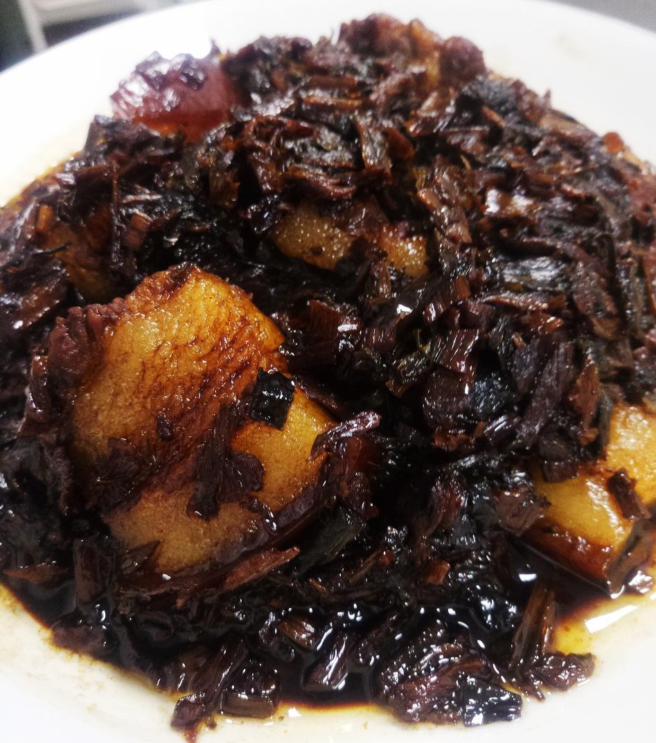 电饭锅梅菜肉的做法