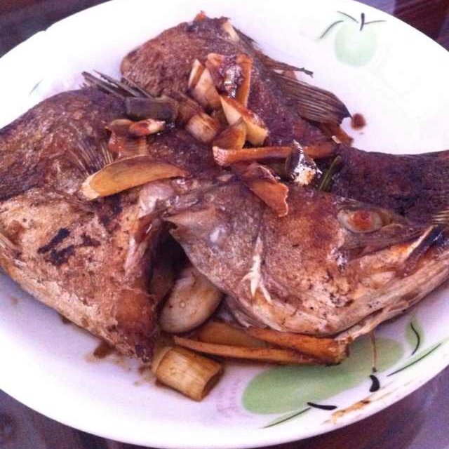 香煎鲈鱼