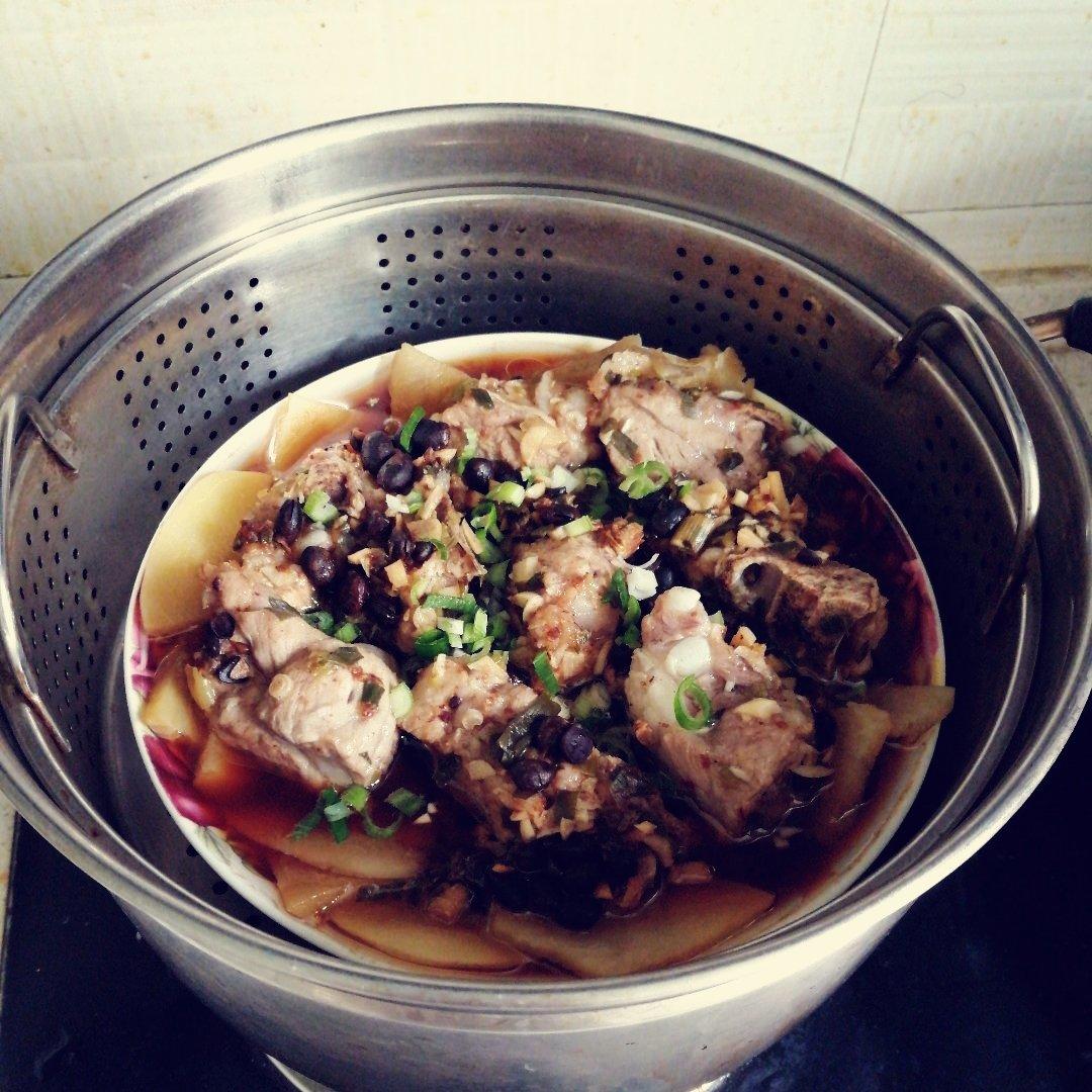 豉椒蒸土豆排骨