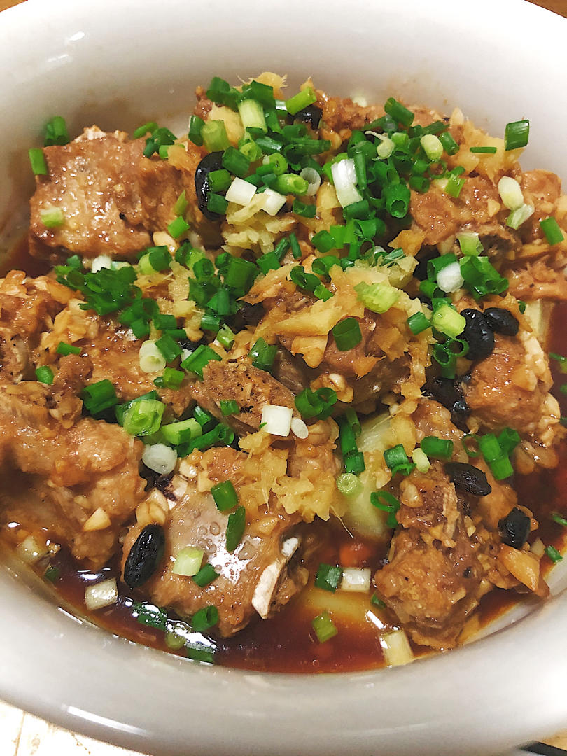蒜蓉豆豉蒸排骨