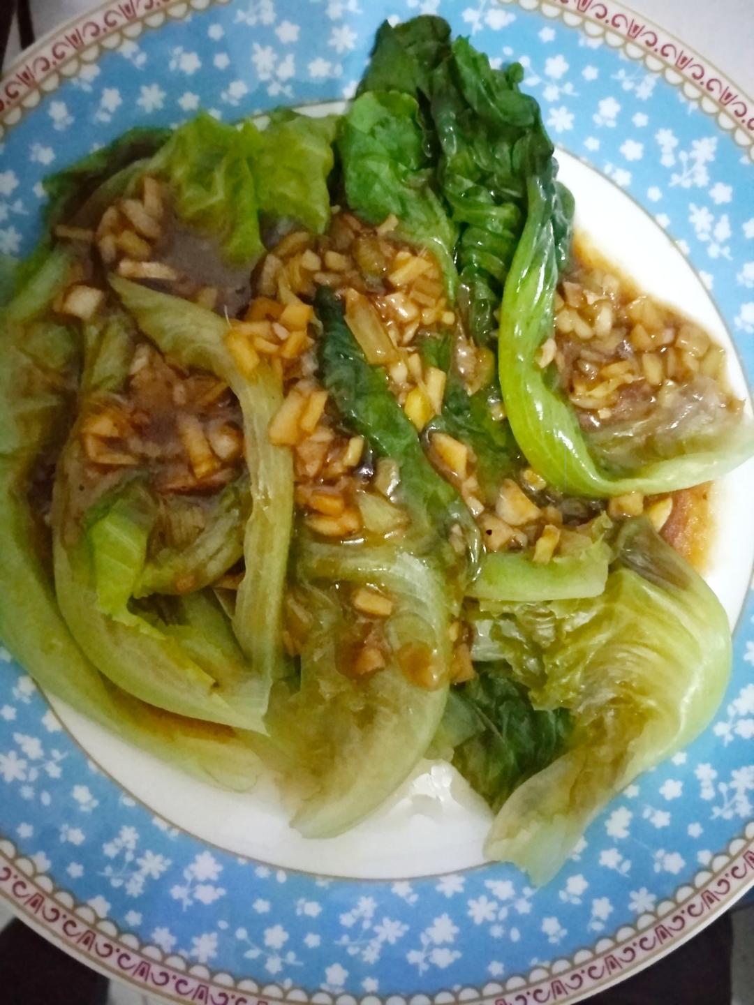 家常菜 蚝油生菜