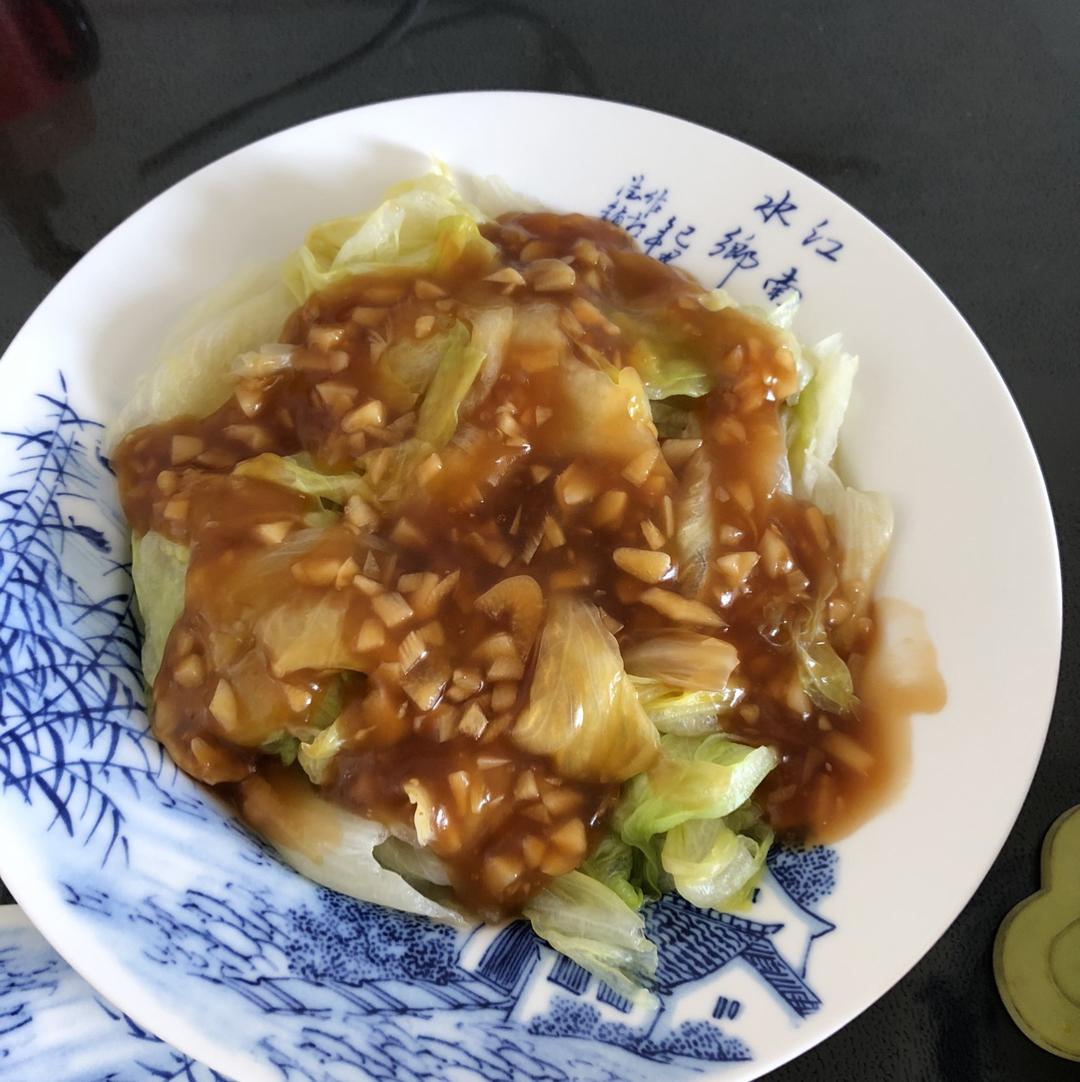 家常菜 蚝油生菜
