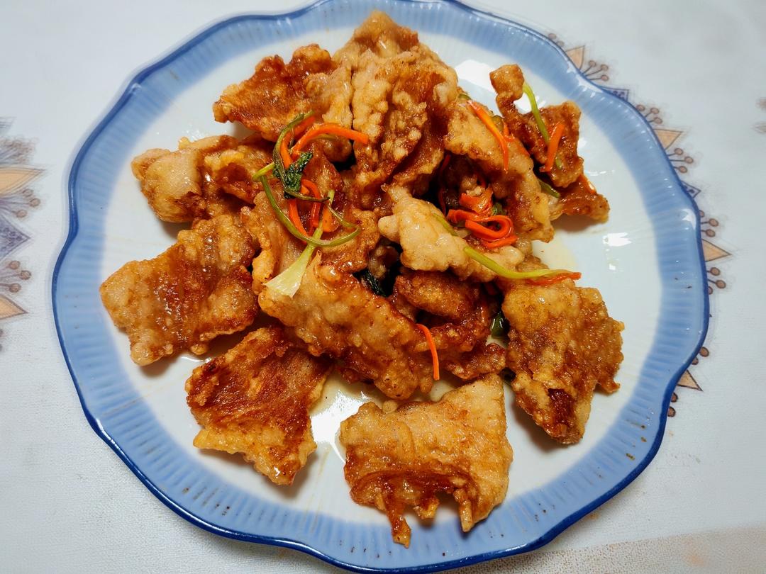 酸甜酥软的东北锅包肉