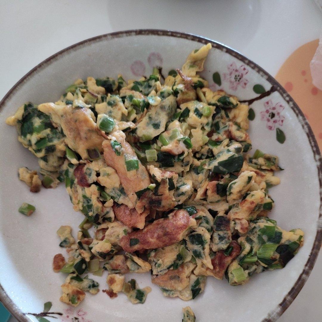 韭菜炒鸡蛋
