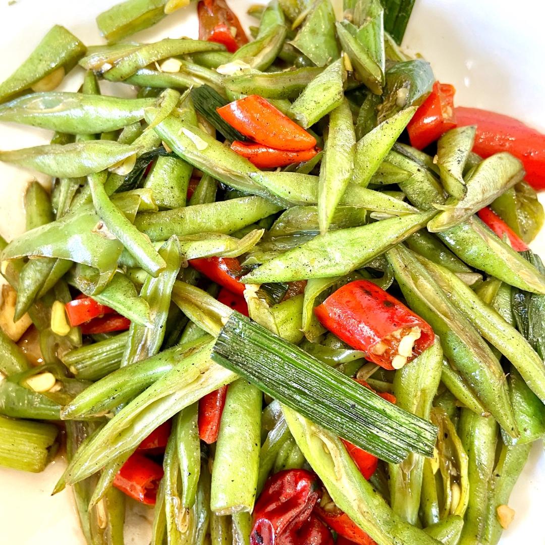 小炒四季豆