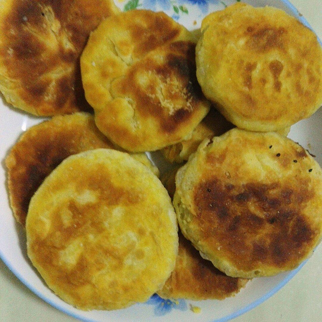 发面油酥小糖饼