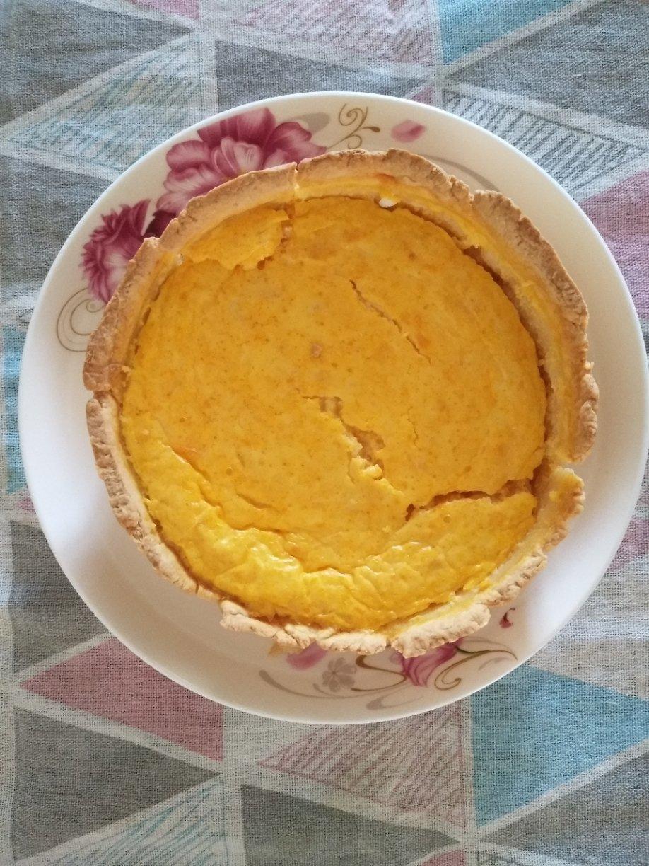 秋季时令小甜品——奶香南瓜派