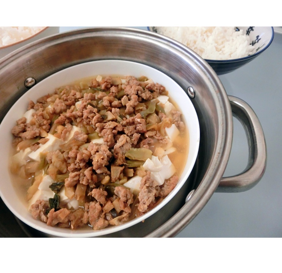 肉末蒸豆腐