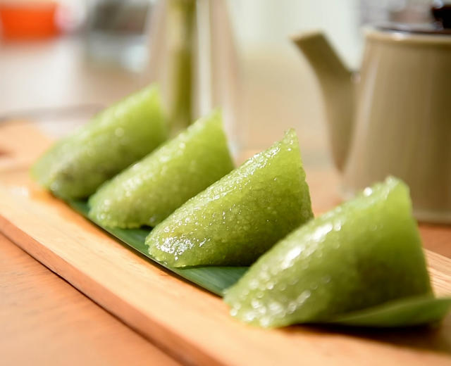 绿油油泰式西米粽子（红豆/香芋馅）（内含料理视频）