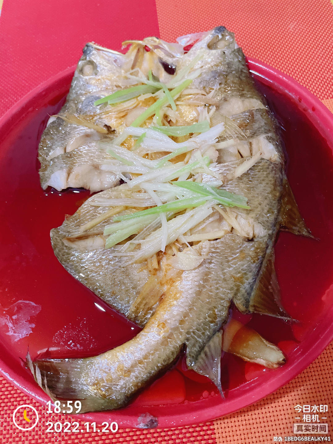 清蒸黄花鱼